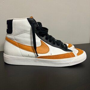Nike Blazer Mid '77 D07396-991 Orange Black Men's Size 10.5